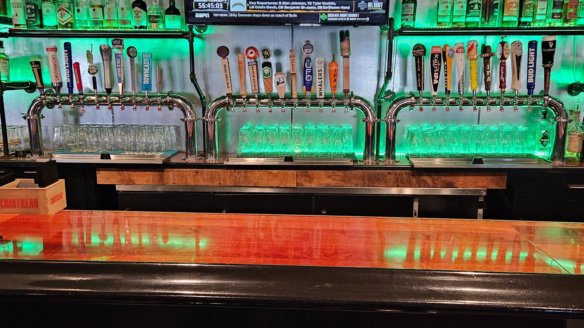 The Irish Whiskey Shelf