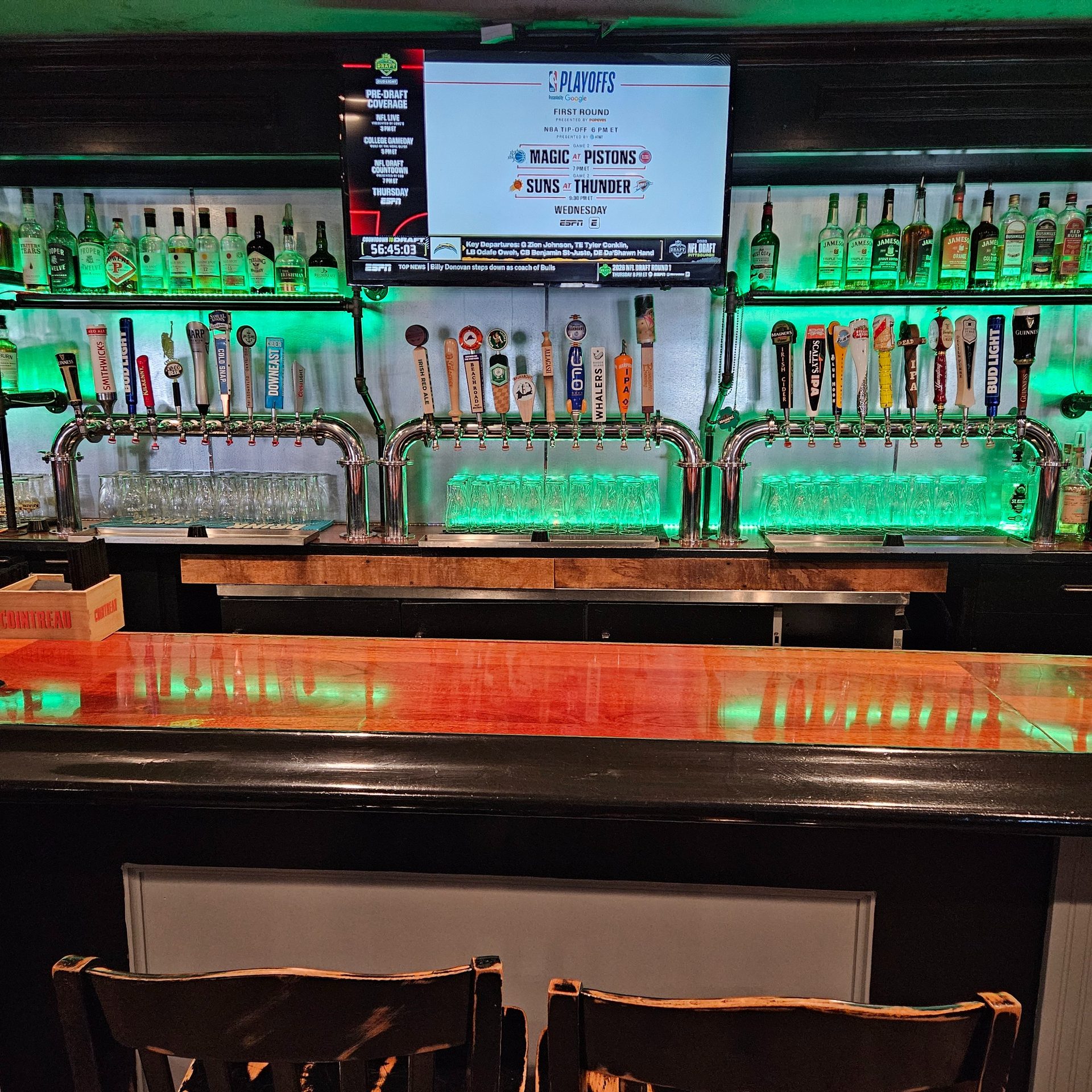 The Irish Whiskey Shelf