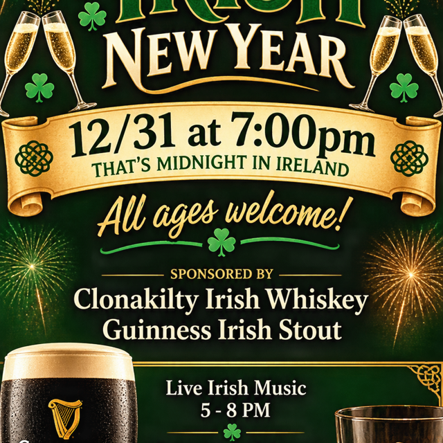 Ring in The Irish New Year
